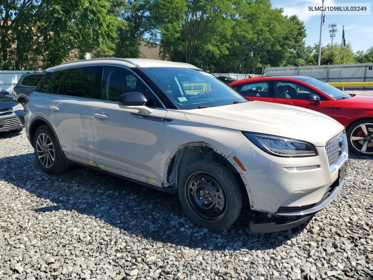 2020 Lincoln Corsair VIN: 5LMCJ1D98LUL03249 Lot: 58415126
