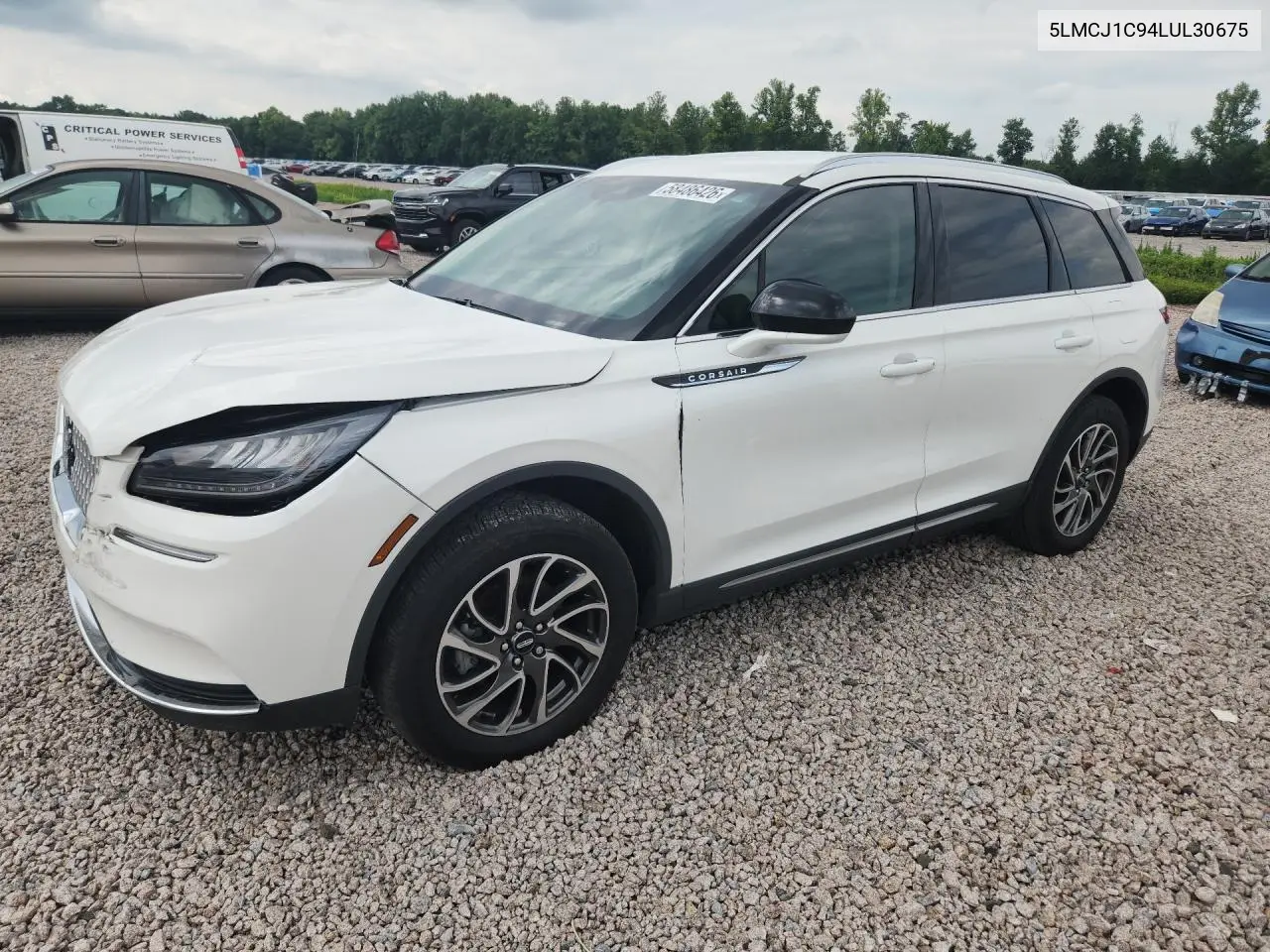 2020 Lincoln Corsair VIN: 5LMCJ1C94LUL30675 Lot: 58486426