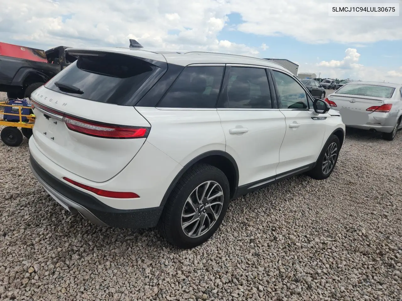 2020 Lincoln Corsair VIN: 5LMCJ1C94LUL30675 Lot: 58486426
