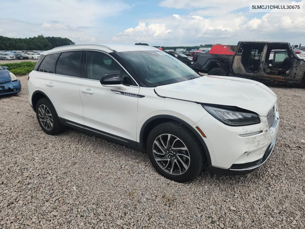 2020 Lincoln Corsair VIN: 5LMCJ1C94LUL30675 Lot: 58486426