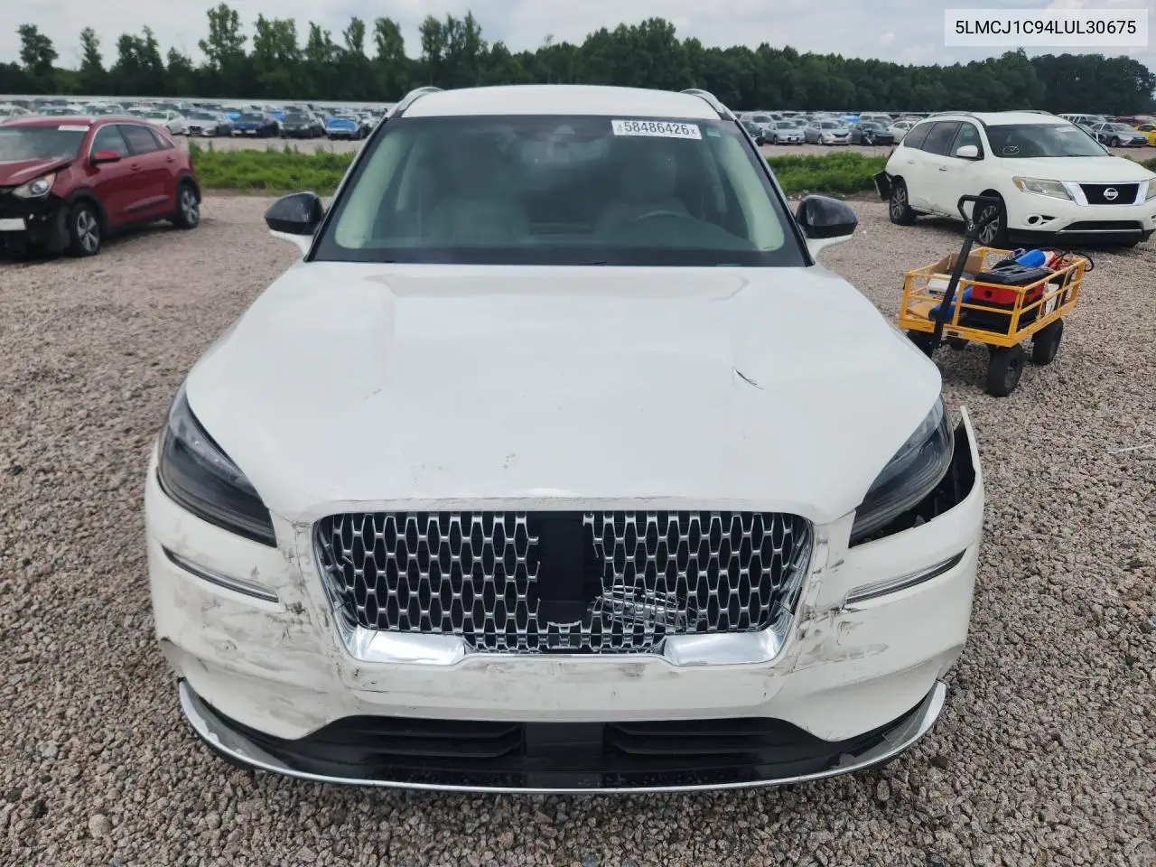 2020 Lincoln Corsair VIN: 5LMCJ1C94LUL30675 Lot: 58486426