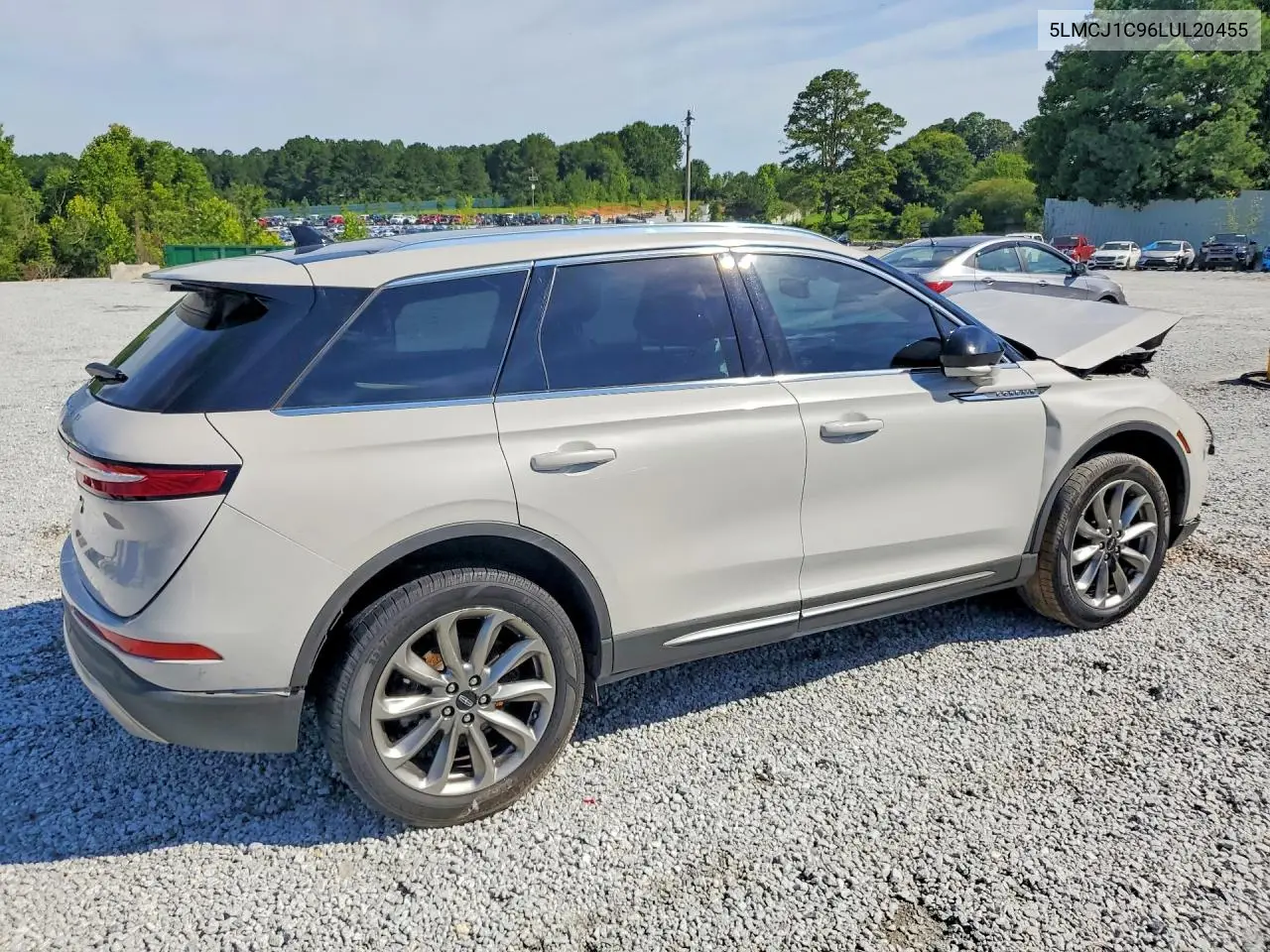 2020 Lincoln Corsair VIN: 5LMCJ1C96LUL20455 Lot: 58711786
