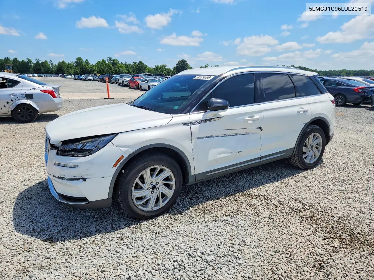 2020 Lincoln Corsair VIN: 5LMCJ1C96LUL20519 Lot: 59279066