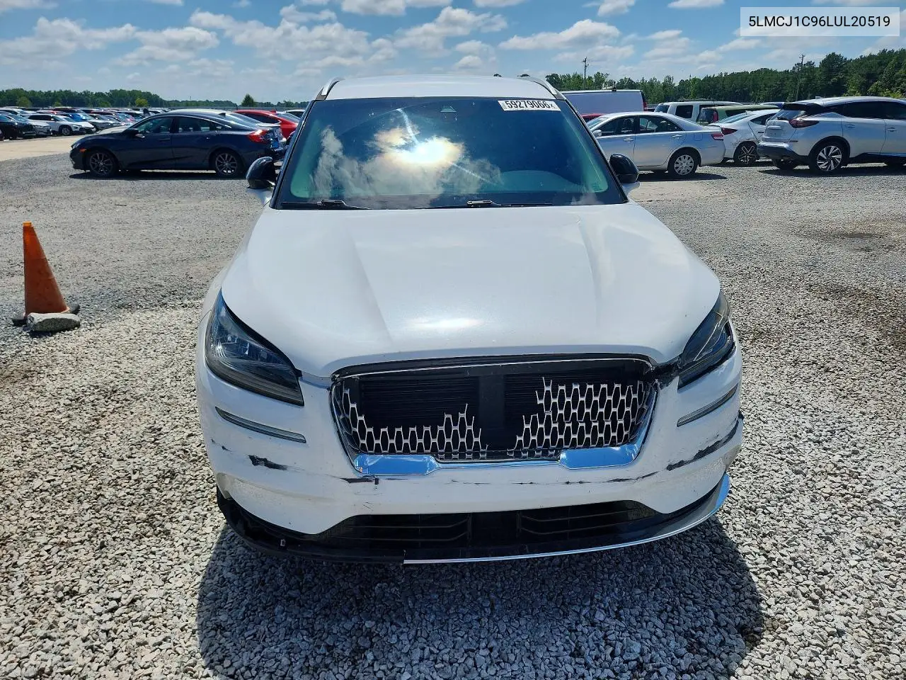 2020 Lincoln Corsair VIN: 5LMCJ1C96LUL20519 Lot: 59279066