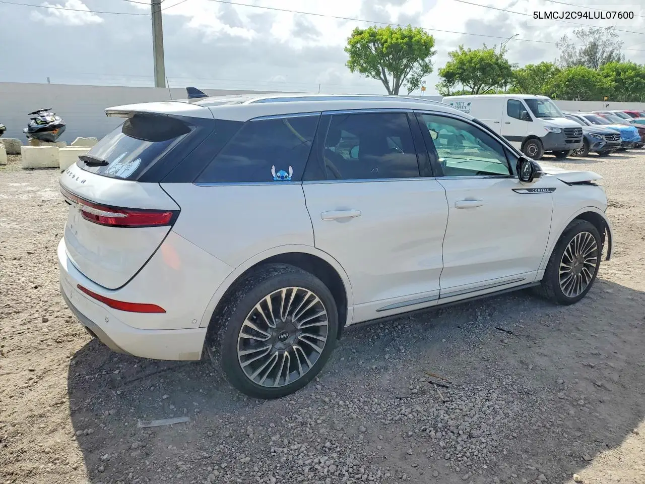 2020 Lincoln Corsair Reserve VIN: 5LMCJ2C94LUL07600 Lot: 60177856