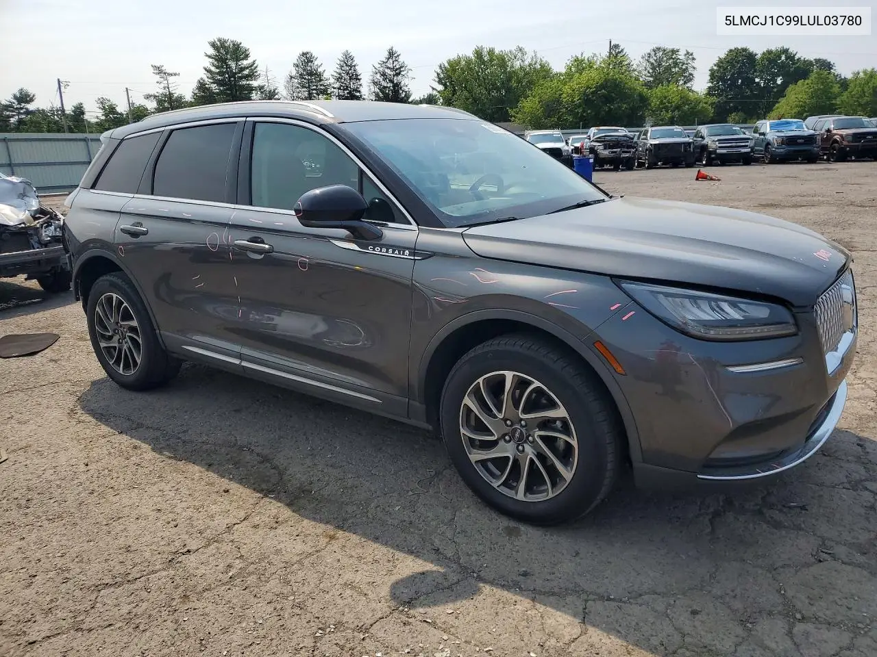 2020 Lincoln Corsair VIN: 5LMCJ1C99LUL03780 Lot: 60605806