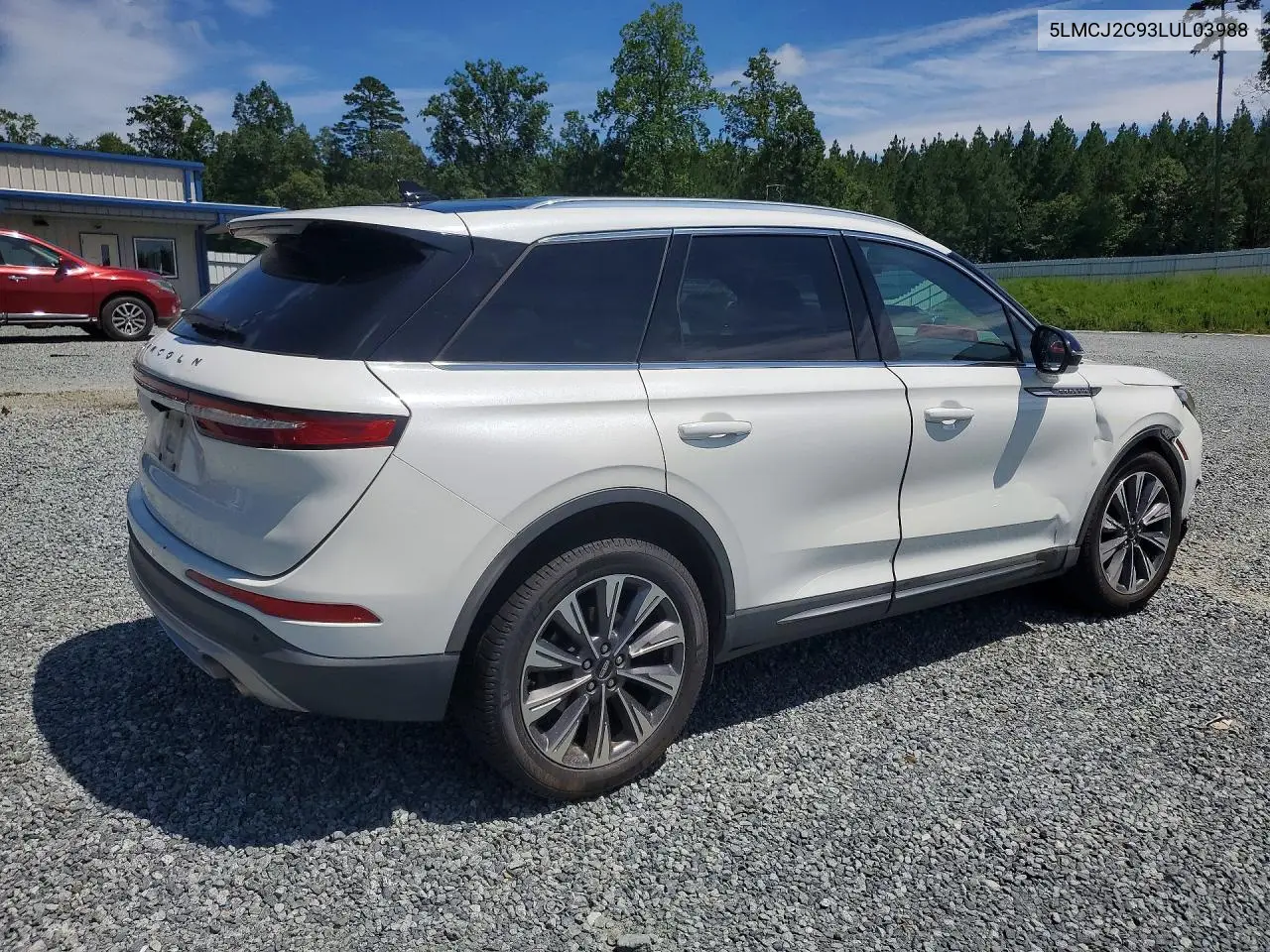 2020 Lincoln Corsair Reserve VIN: 5LMCJ2C93LUL03988 Lot: 60969976