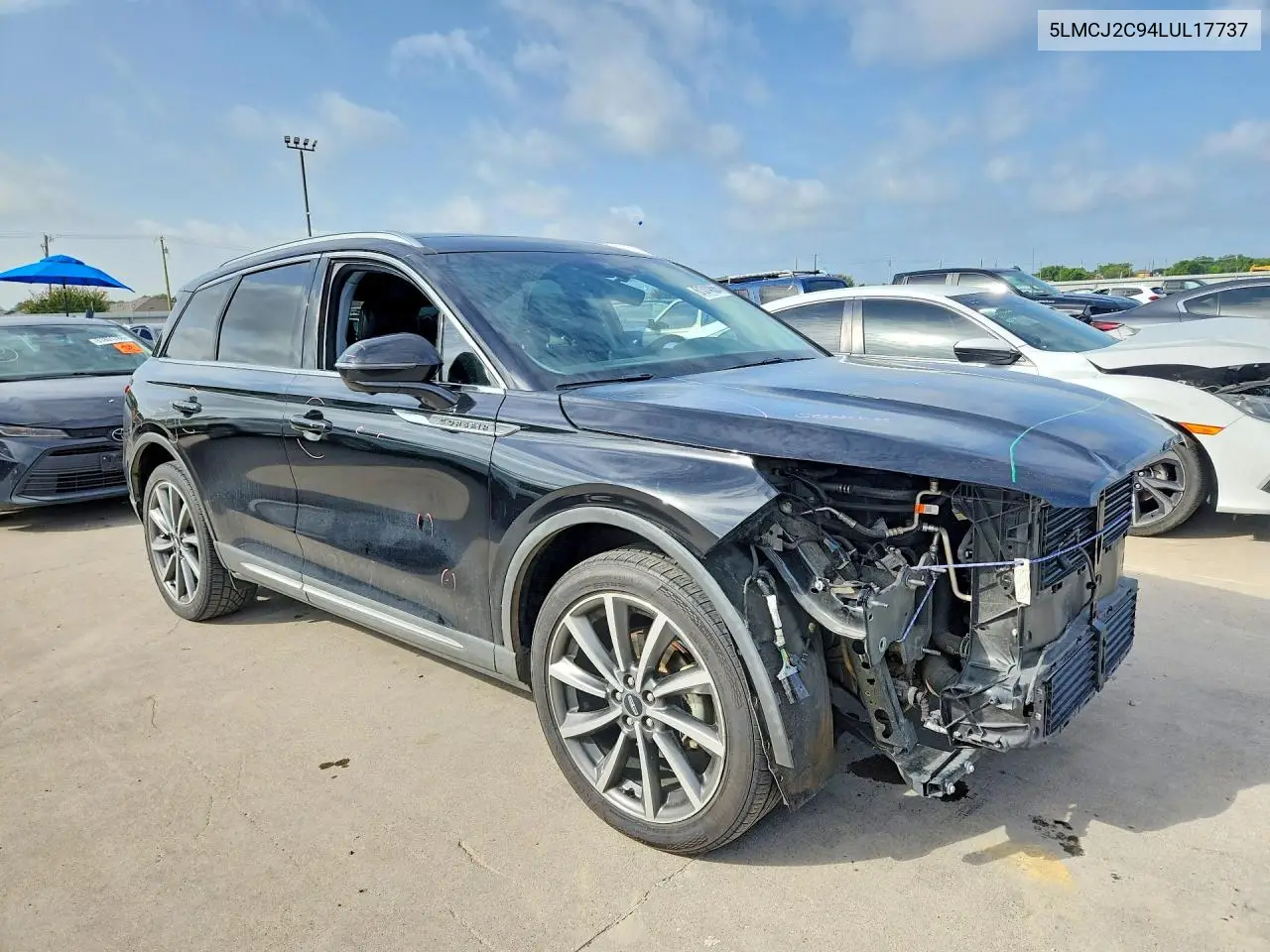 2020 Lincoln Corsair Reserve VIN: 5LMCJ2C94LUL17737 Lot: 61314666