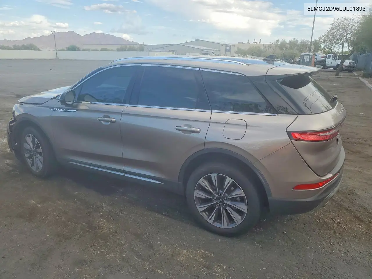 2020 Lincoln Corsair Reserve VIN: 5LMCJ2D96LUL01893 Lot: 45654127
