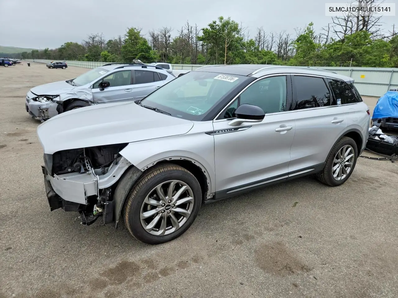 2020 Lincoln Corsair VIN: 5LMCJ1D94LUL15141 Lot: 61538706