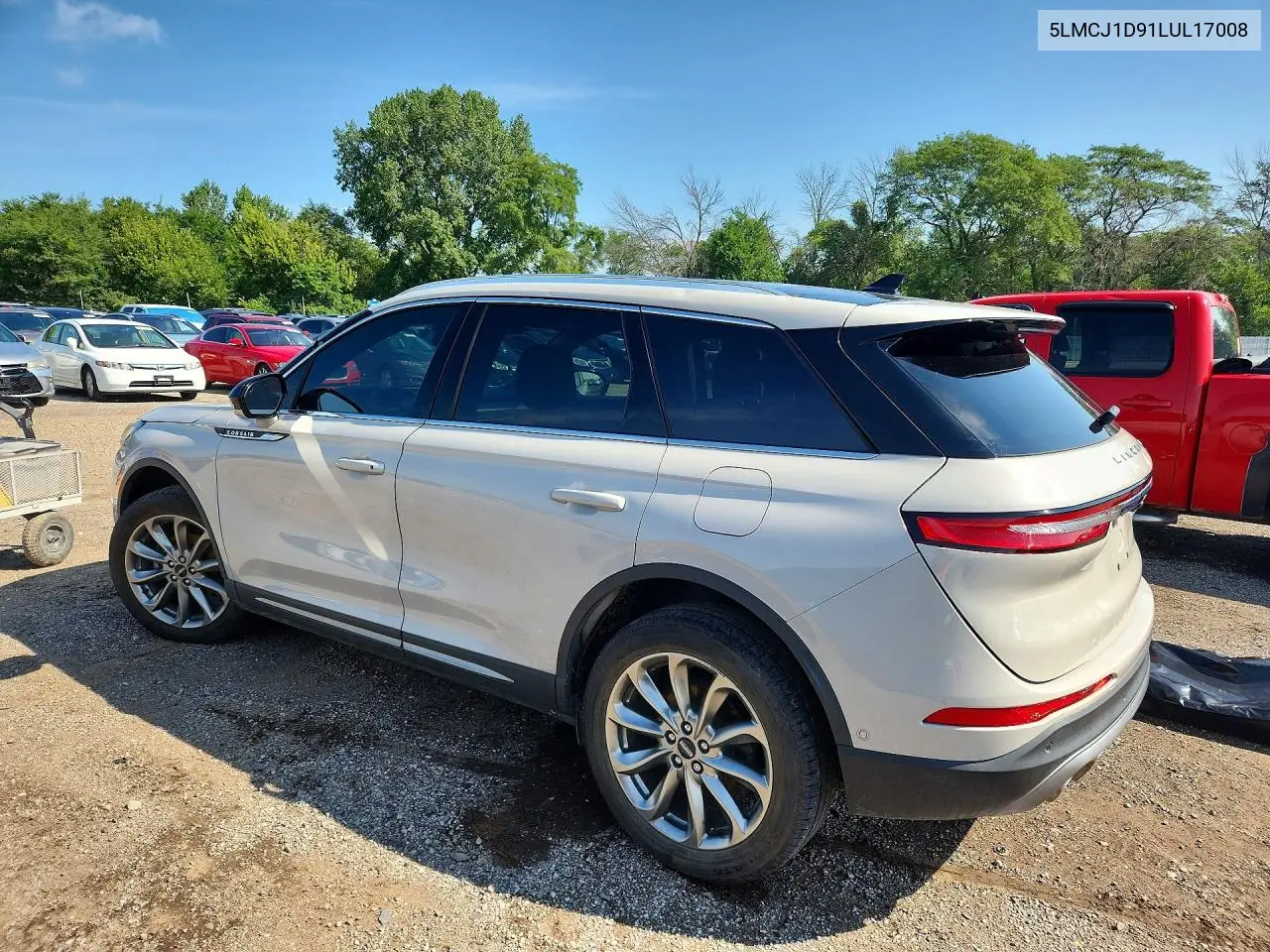 2020 Lincoln Corsair VIN: 5LMCJ1D91LUL17008 Lot: 61900766