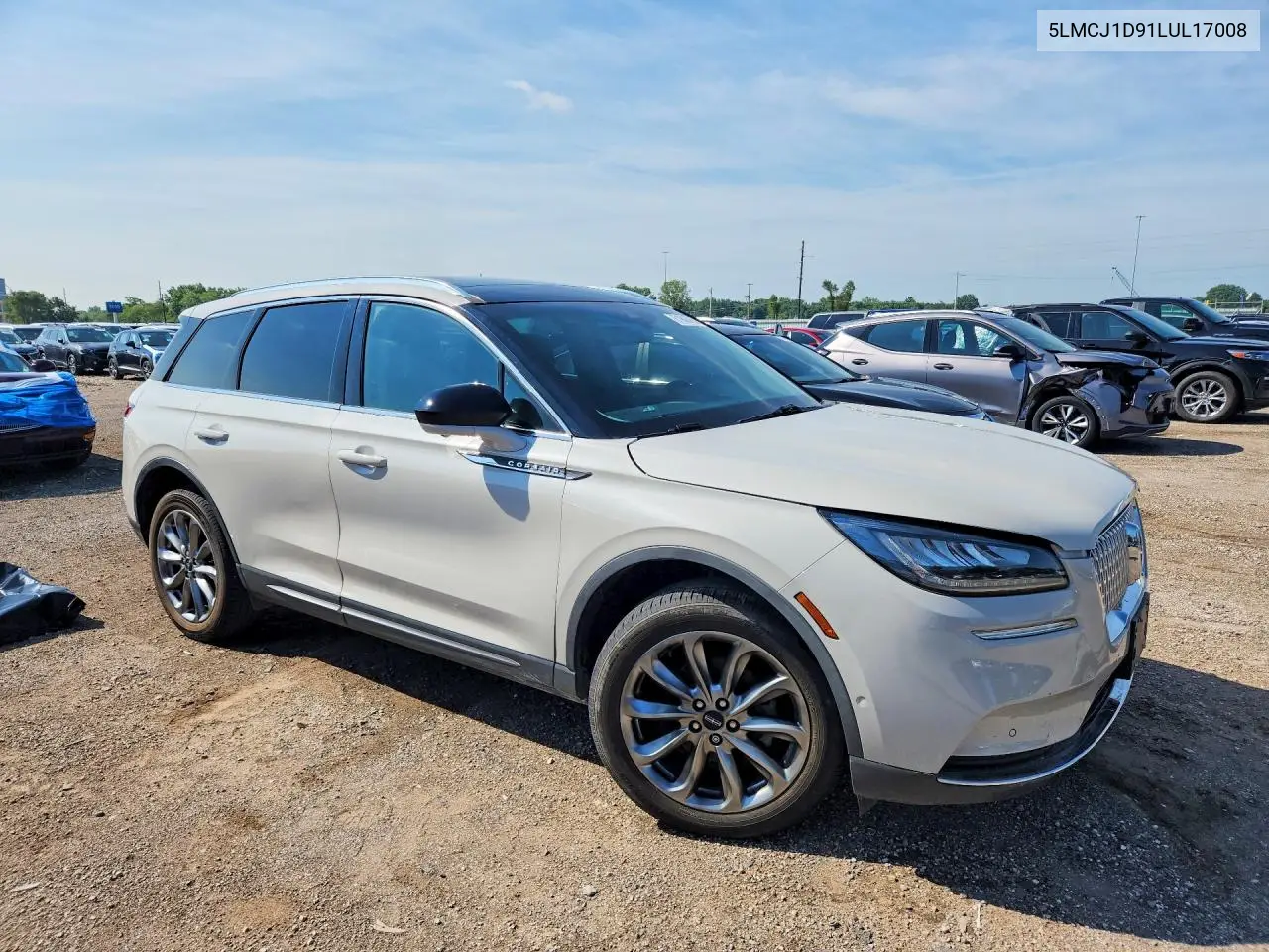 2020 Lincoln Corsair VIN: 5LMCJ1D91LUL17008 Lot: 61900766