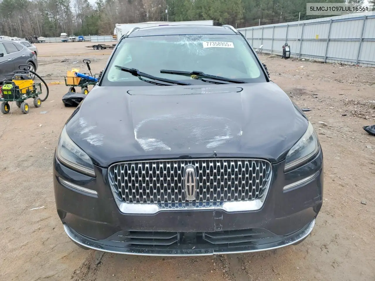 2020 Lincoln Corsair VIN: 5LMCJ1C97LUL16561 Lot: 77358955