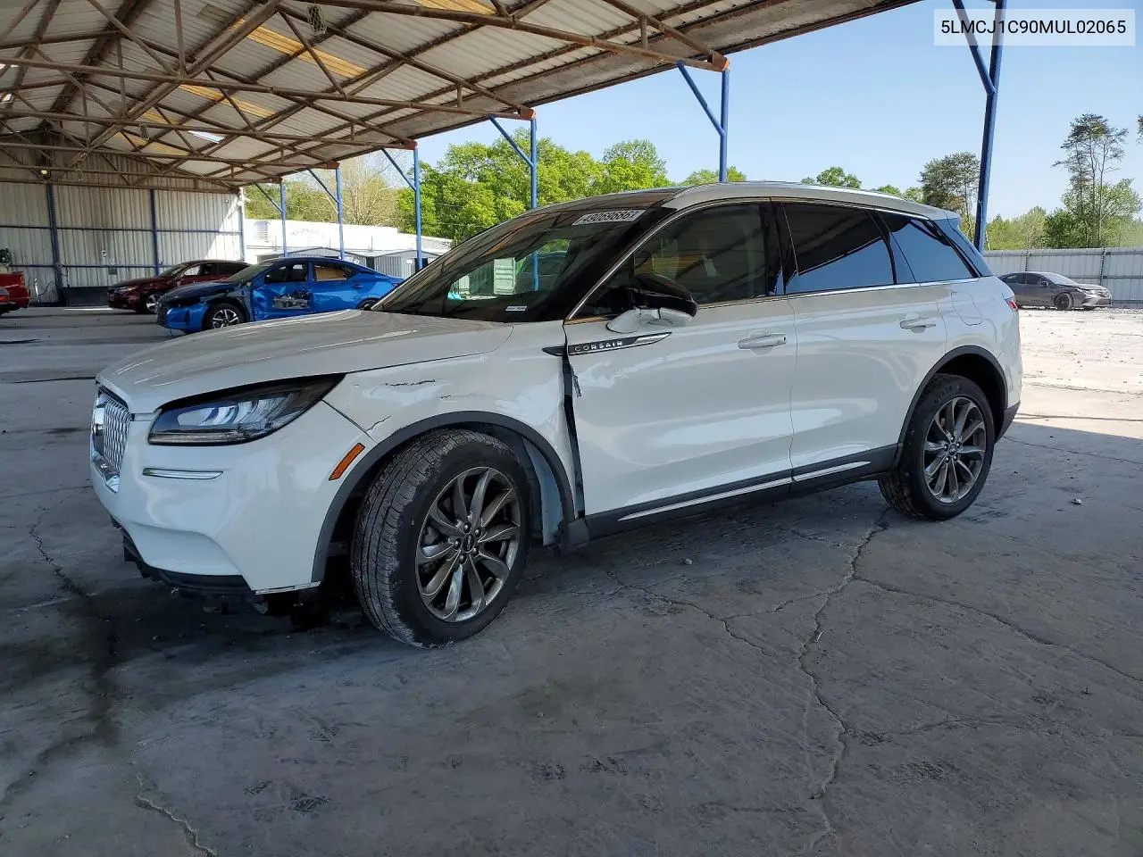 2021 Lincoln Corsair VIN: 5LMCJ1C90MUL02065 Lot: 49069686