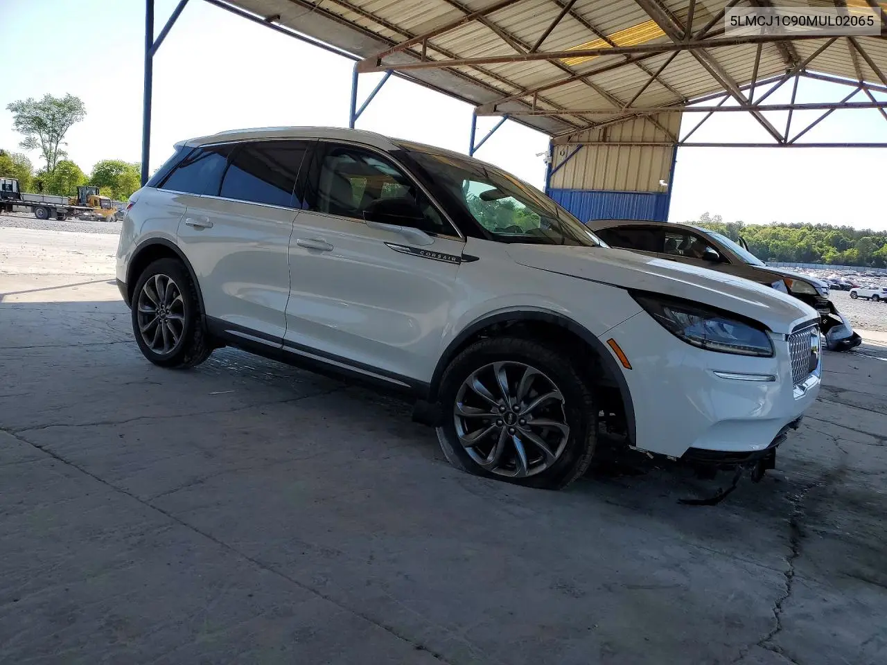 2021 Lincoln Corsair VIN: 5LMCJ1C90MUL02065 Lot: 49069686