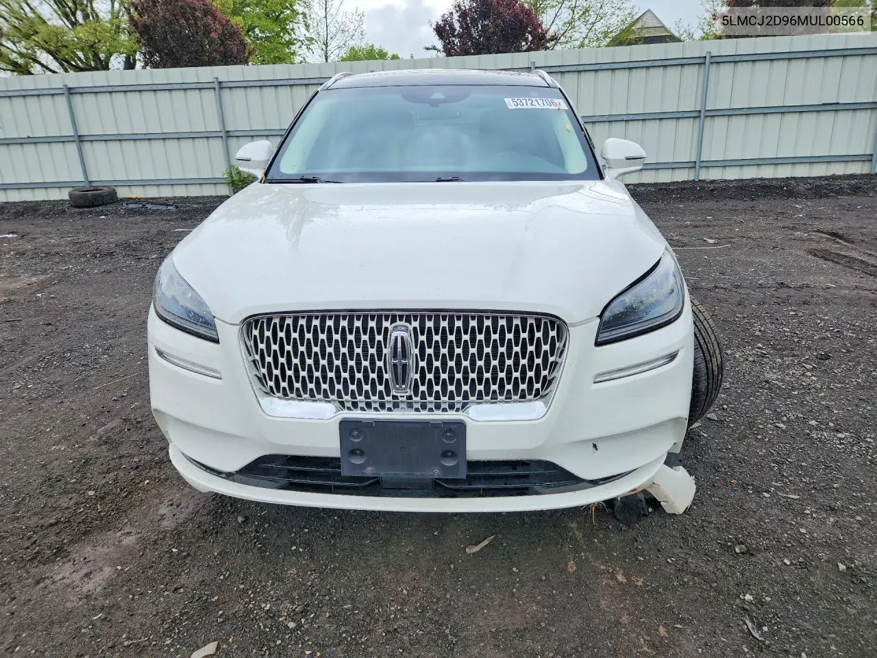 2021 Lincoln Corsair VIN: 5LMCJ2D96MUL00566 Lot: 53721706