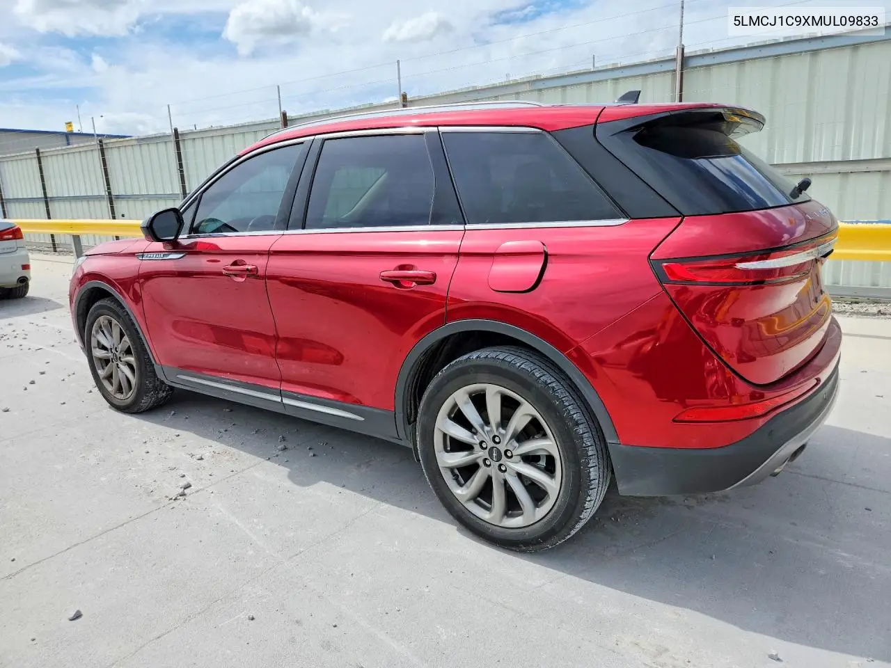 2021 Lincoln Corsair VIN: 5LMCJ1C9XMUL09833 Lot: 54971506