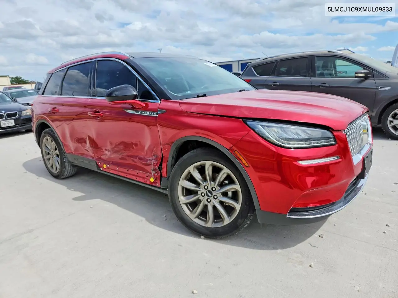2021 Lincoln Corsair VIN: 5LMCJ1C9XMUL09833 Lot: 54971506