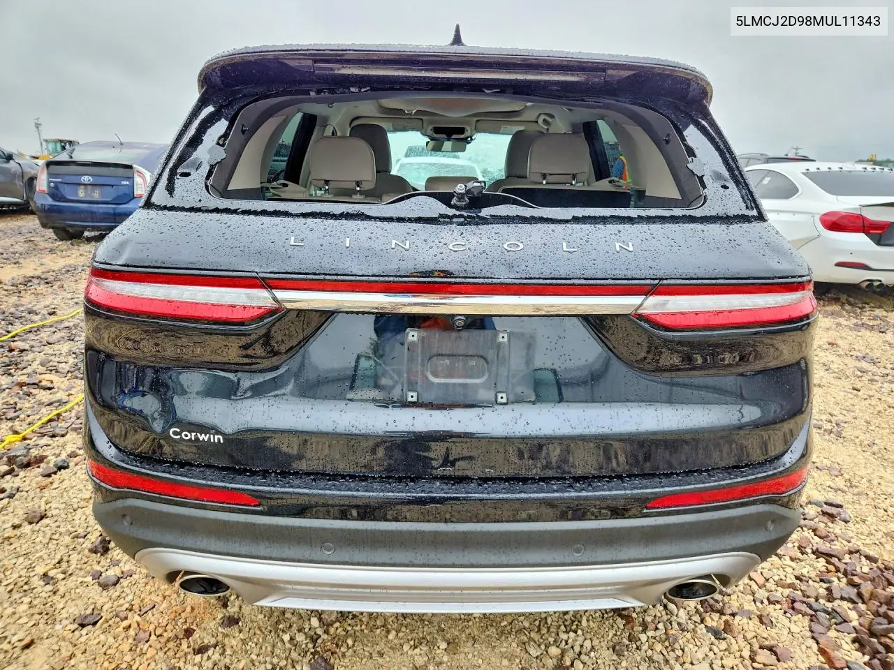 2021 Lincoln Corsair VIN: 5LMCJ2D98MUL11343 Lot: 55076236