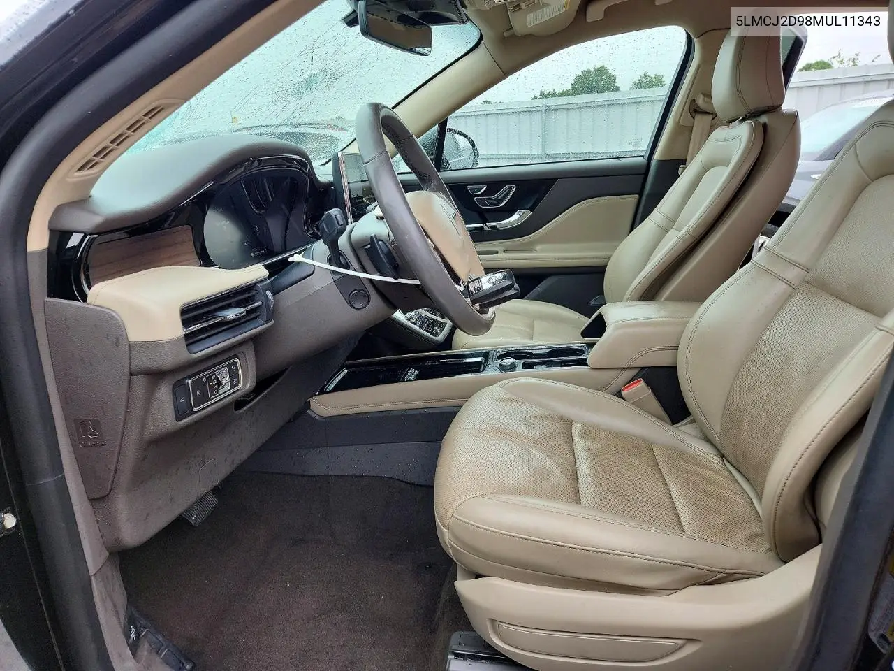 2021 Lincoln Corsair VIN: 5LMCJ2D98MUL11343 Lot: 55076236