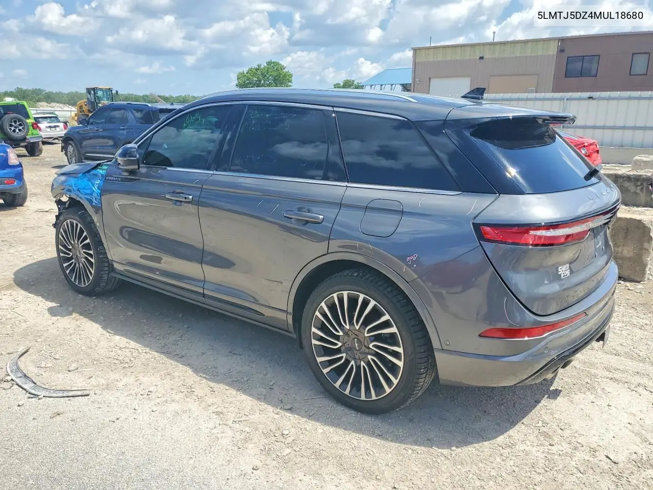 2021 Lincoln Corsair Grand Touring VIN: 5LMTJ5DZ4MUL18680 Lot: 55196136