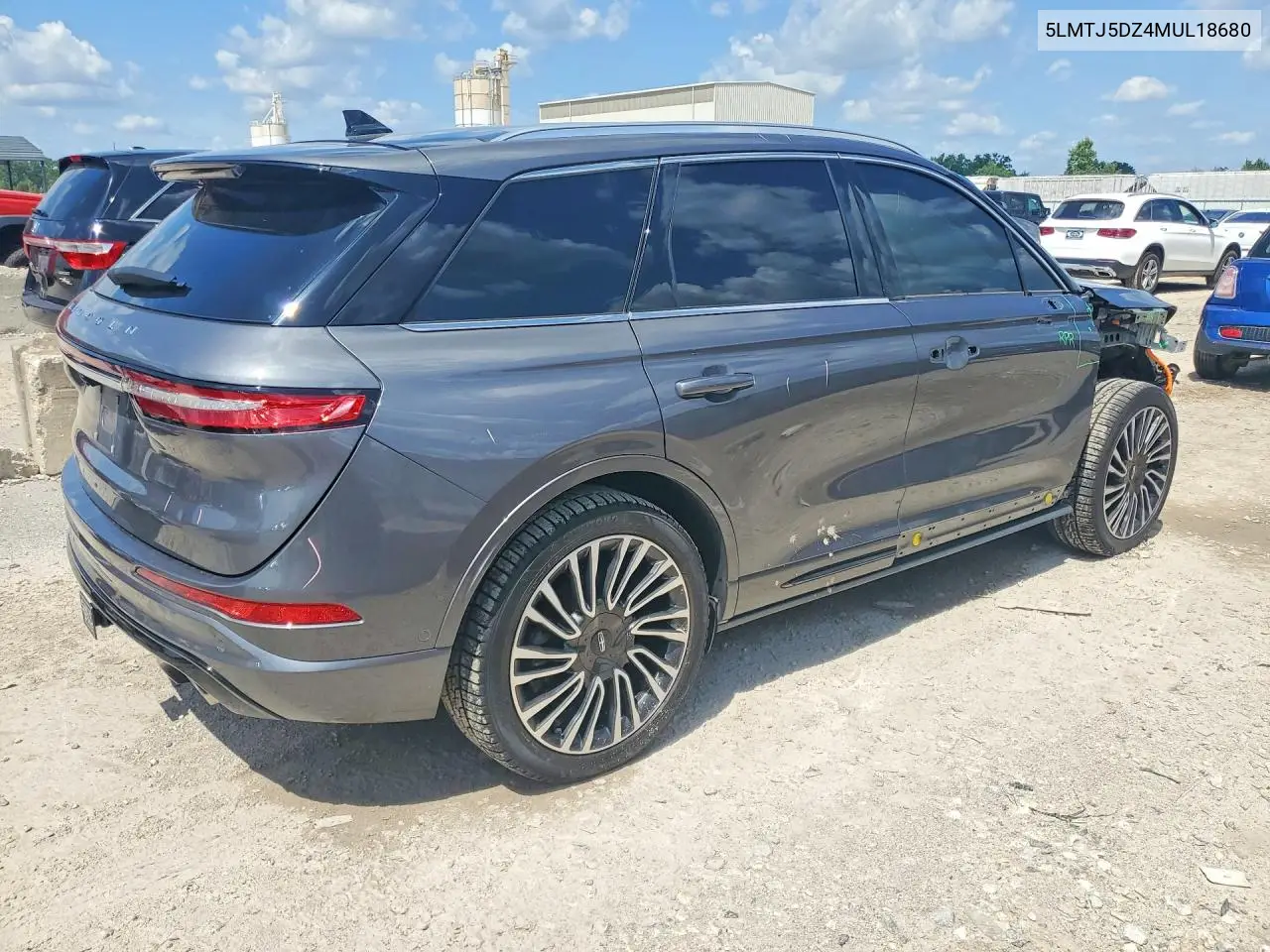2021 Lincoln Corsair Grand Touring VIN: 5LMTJ5DZ4MUL18680 Lot: 55196136