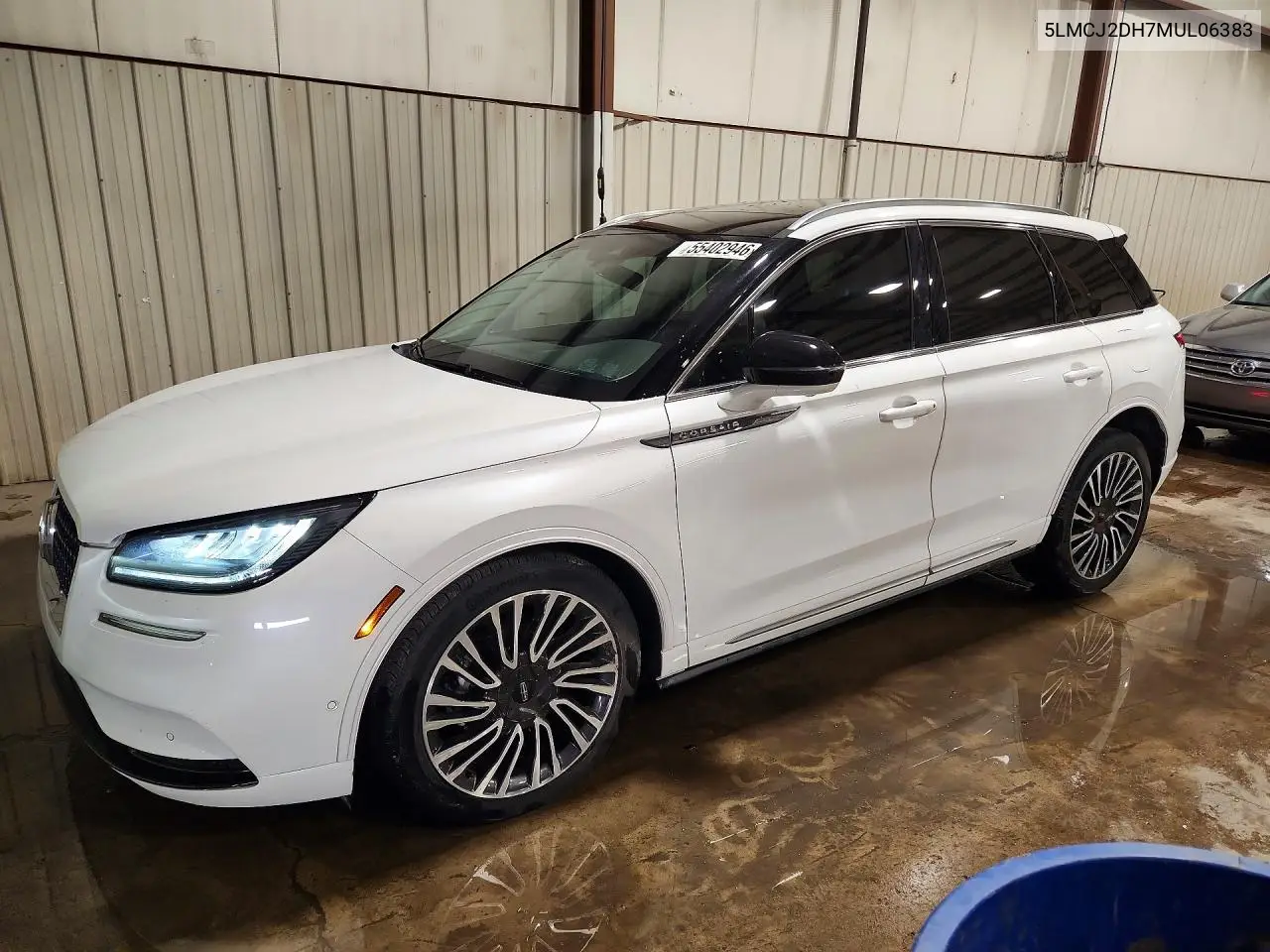 2021 Lincoln Corsair Reserve VIN: 5LMCJ2DH7MUL06383 Lot: 55402946