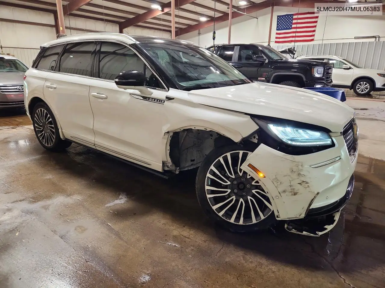 2021 Lincoln Corsair Reserve VIN: 5LMCJ2DH7MUL06383 Lot: 55402946