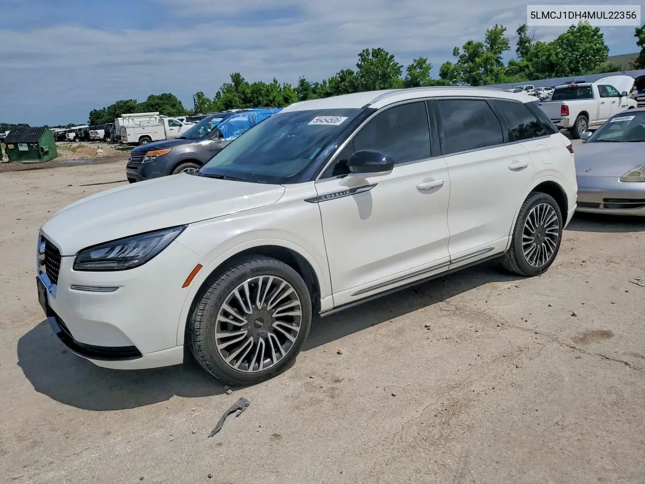2021 Lincoln Corsair VIN: 5LMCJ1DH4MUL22356 Lot: 56454506