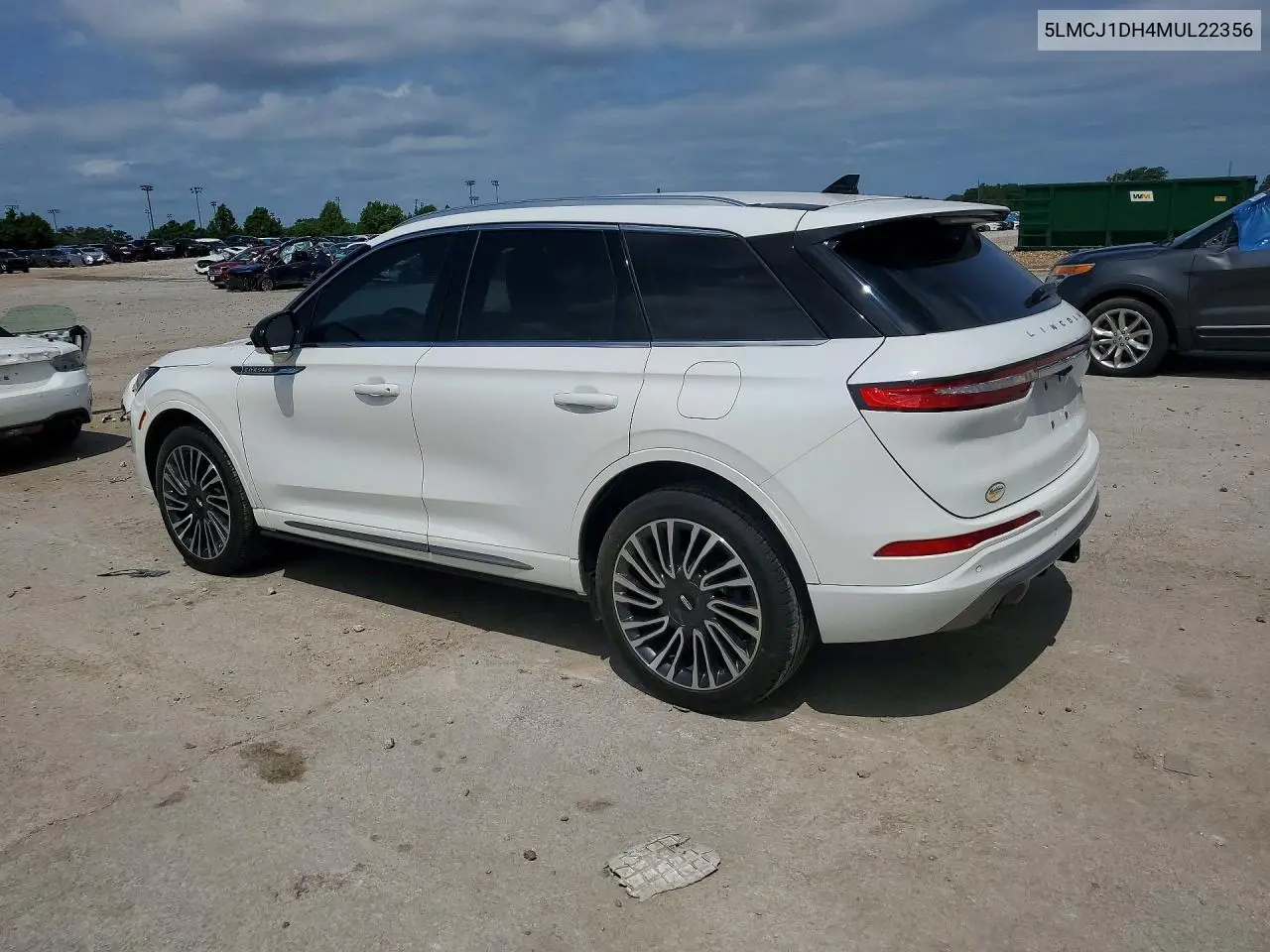 2021 Lincoln Corsair VIN: 5LMCJ1DH4MUL22356 Lot: 56454506