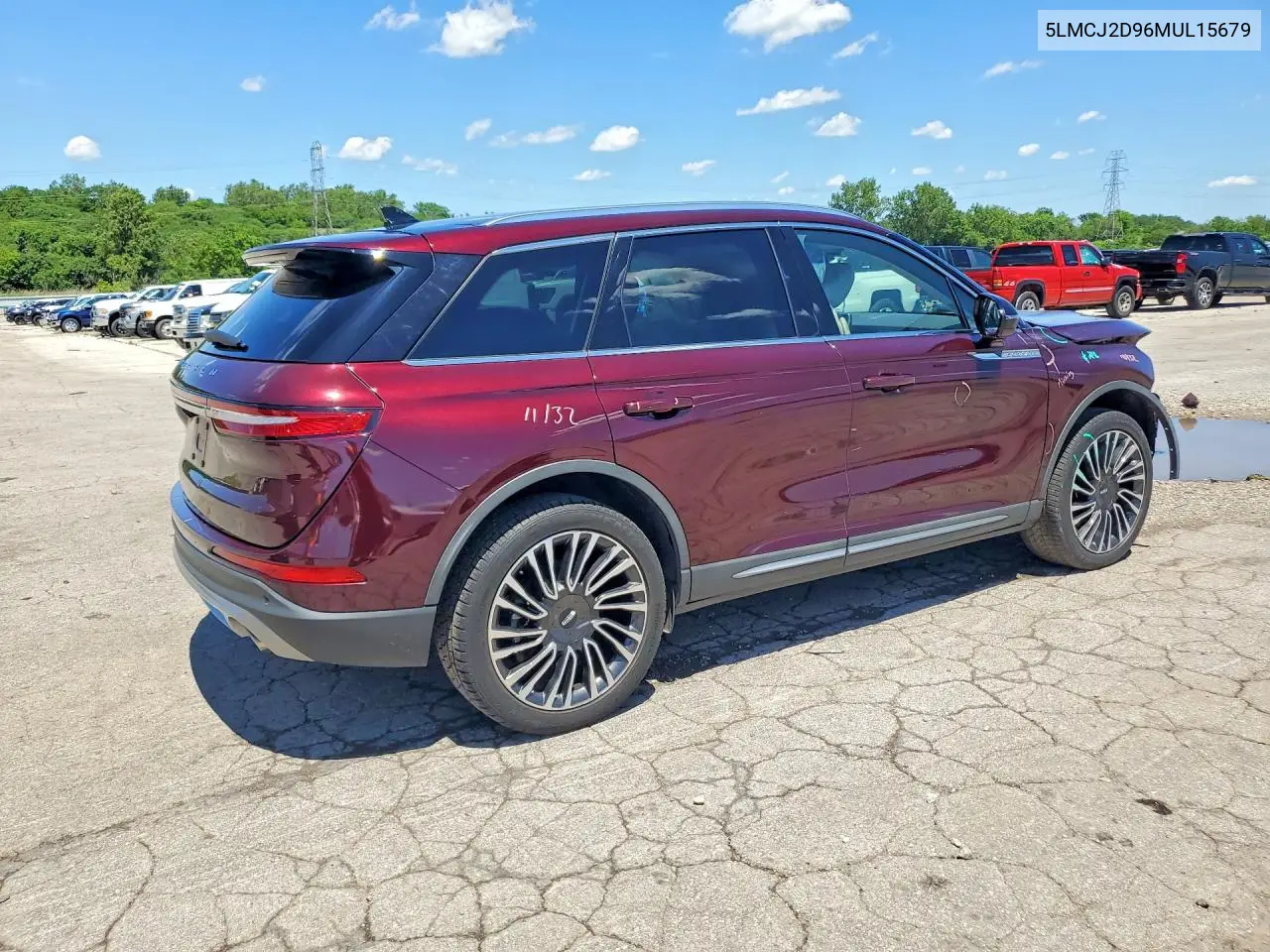 2021 Lincoln Corsair Reserve VIN: 5LMCJ2D96MUL15679 Lot: 56852396