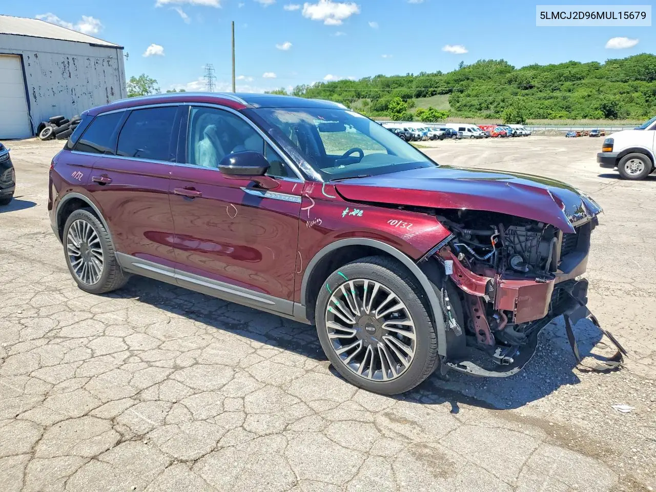 2021 Lincoln Corsair Reserve VIN: 5LMCJ2D96MUL15679 Lot: 56852396