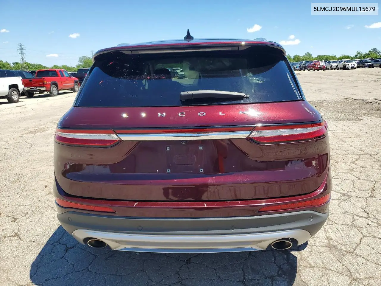 2021 Lincoln Corsair Reserve VIN: 5LMCJ2D96MUL15679 Lot: 56852396