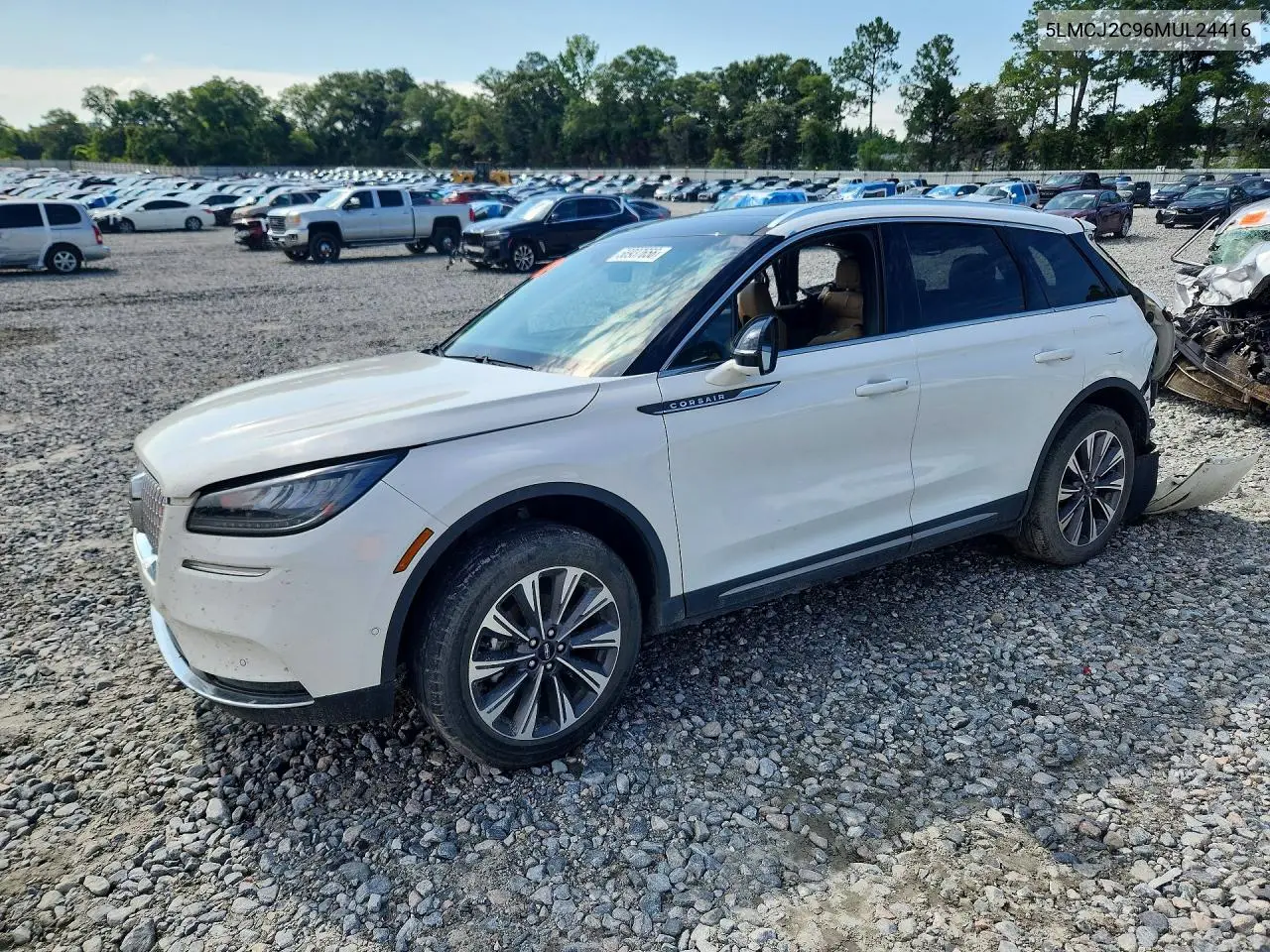 2021 Lincoln Corsair Reserve VIN: 5LMCJ2C96MUL24416 Lot: 56937656