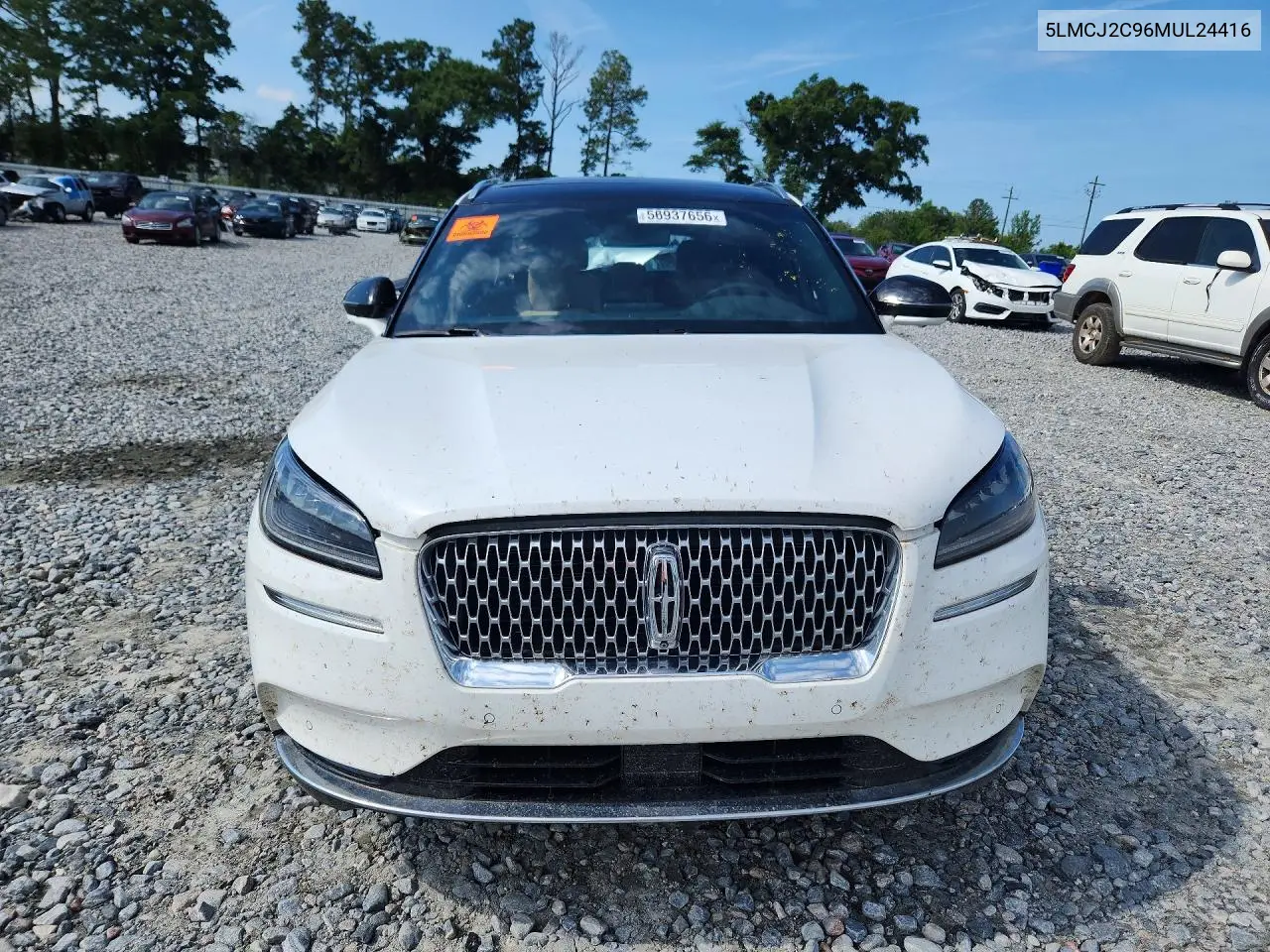2021 Lincoln Corsair Reserve VIN: 5LMCJ2C96MUL24416 Lot: 56937656