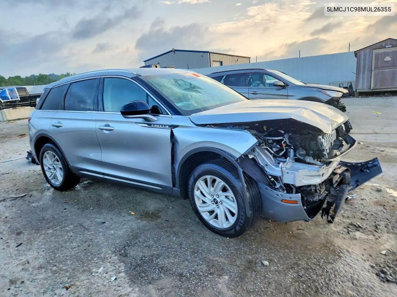 2021 Lincoln Corsair VIN: 5LMCJ1C98MUL26355 Lot: 59733626
