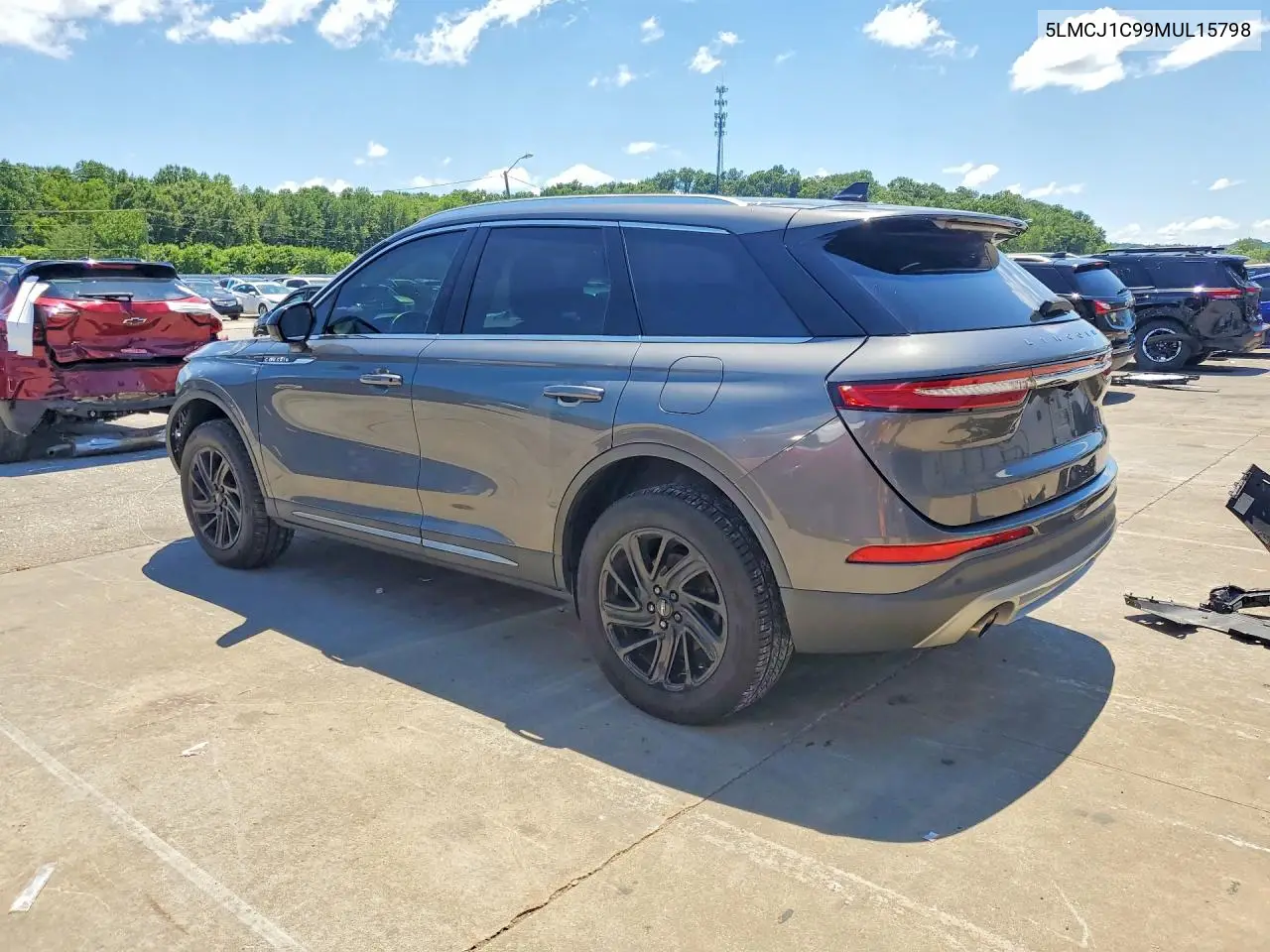 2021 Lincoln Corsair VIN: 5LMCJ1C99MUL15798 Lot: 60487906