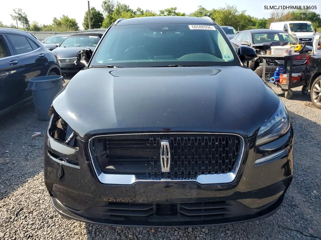 2021 Lincoln Corsair VIN: 5LMCJ1DH9MUL13605 Lot: 60588956