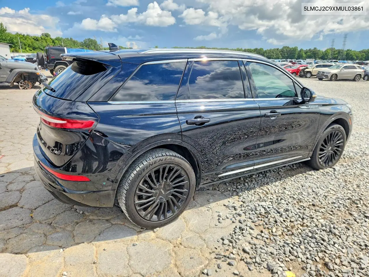 2021 Lincoln Corsair Reserve VIN: 5LMCJ2C9XMUL03861 Lot: 60992126