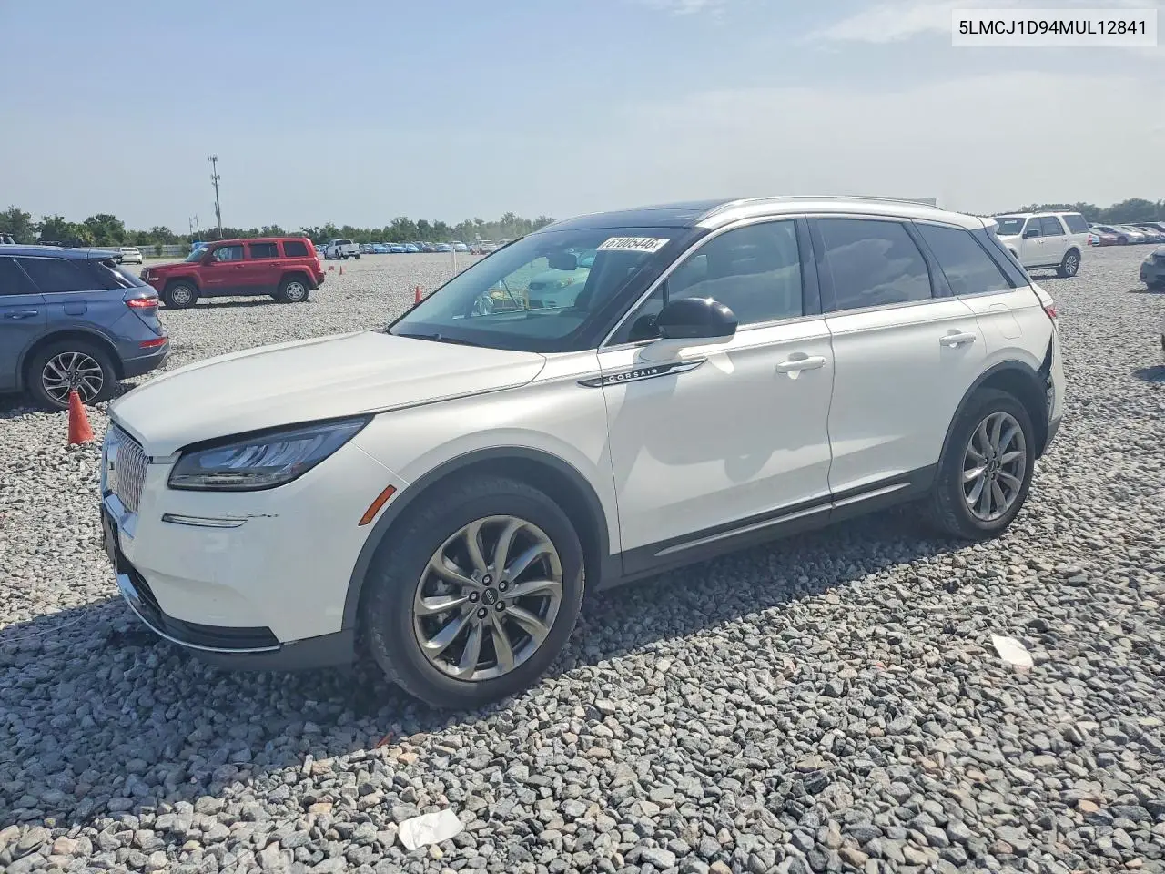 2021 Lincoln Corsair VIN: 5LMCJ1D94MUL12841 Lot: 61005446