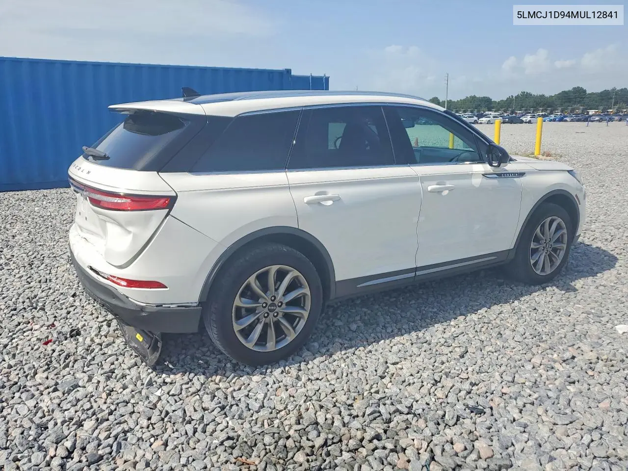2021 Lincoln Corsair VIN: 5LMCJ1D94MUL12841 Lot: 61005446