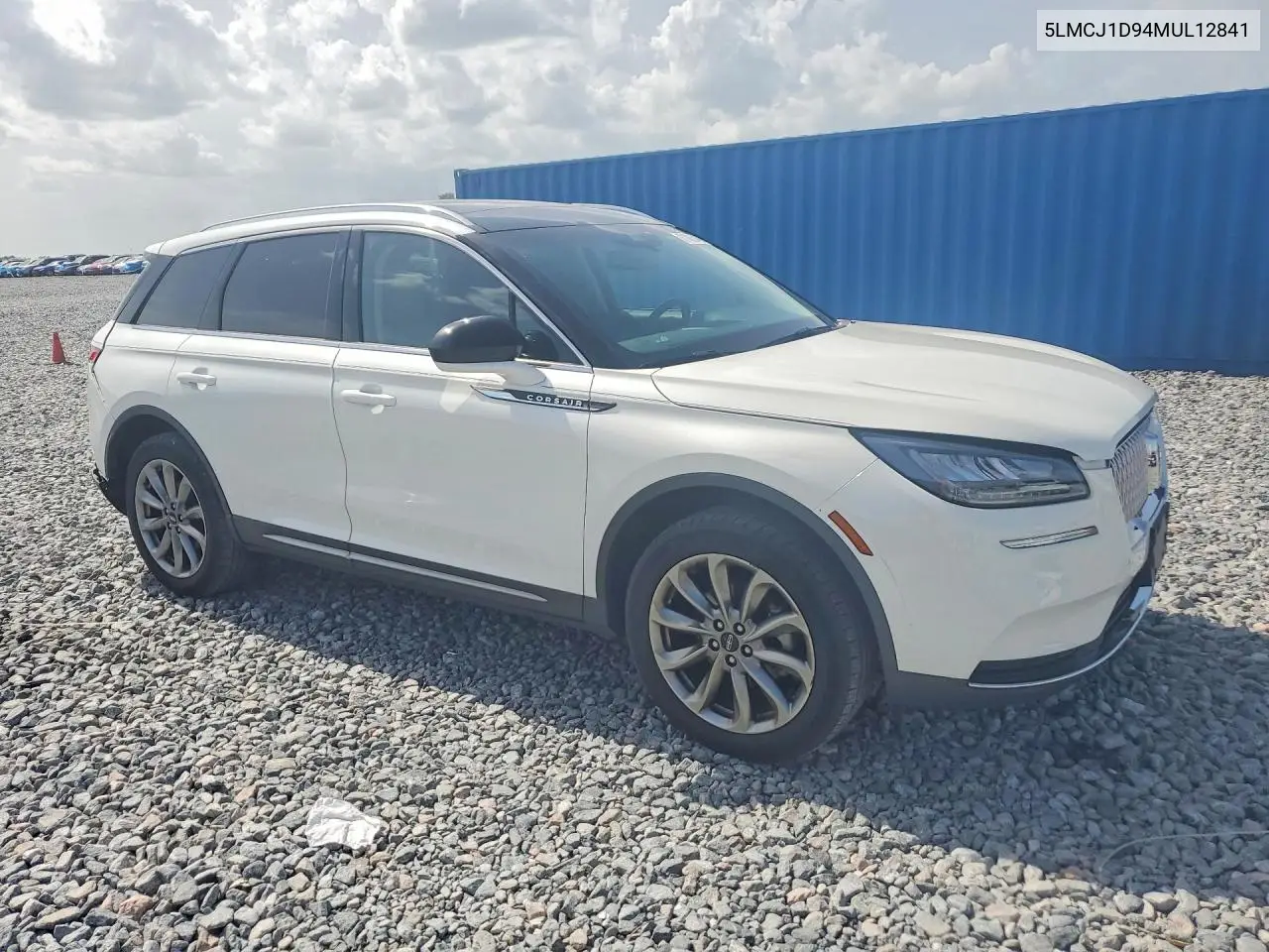 2021 Lincoln Corsair VIN: 5LMCJ1D94MUL12841 Lot: 61005446