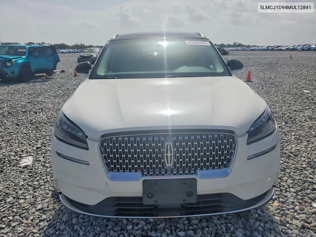 2021 Lincoln Corsair VIN: 5LMCJ1D94MUL12841 Lot: 61005446