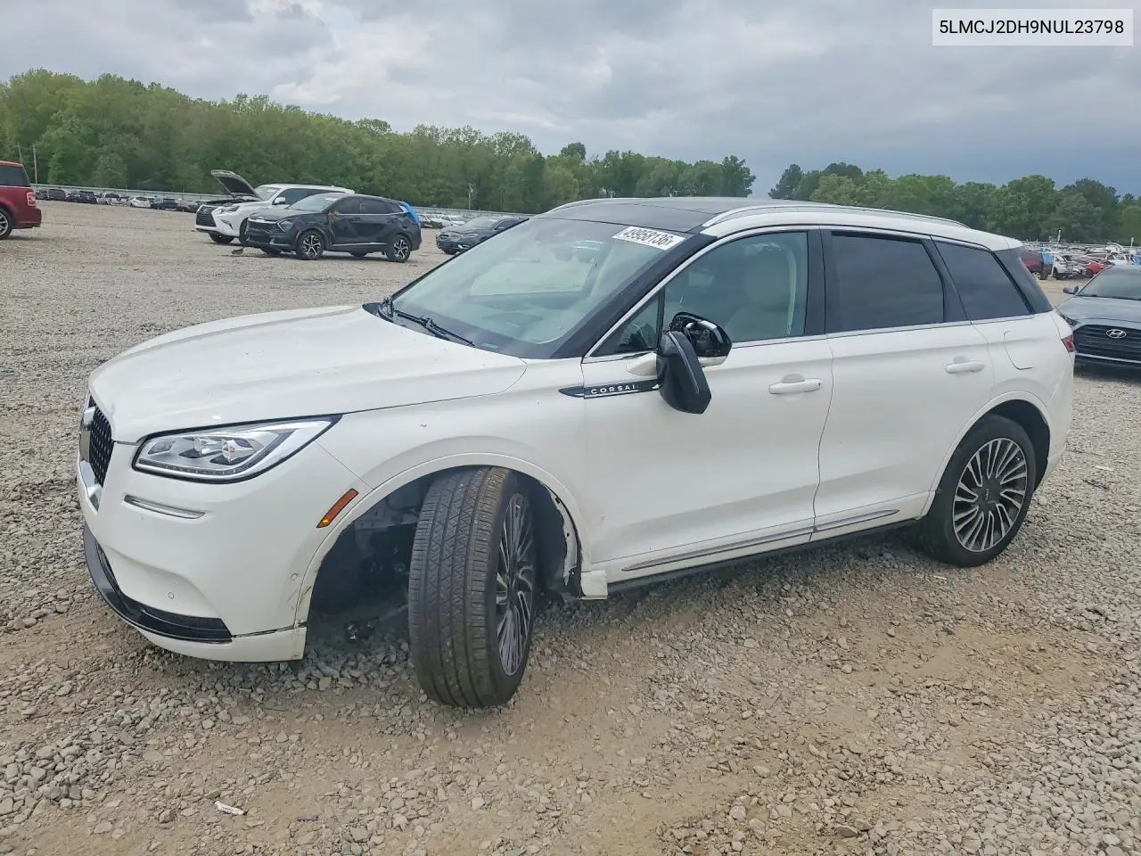 2022 Lincoln Corsair Reserve VIN: 5LMCJ2DH9NUL23798 Lot: 49958136