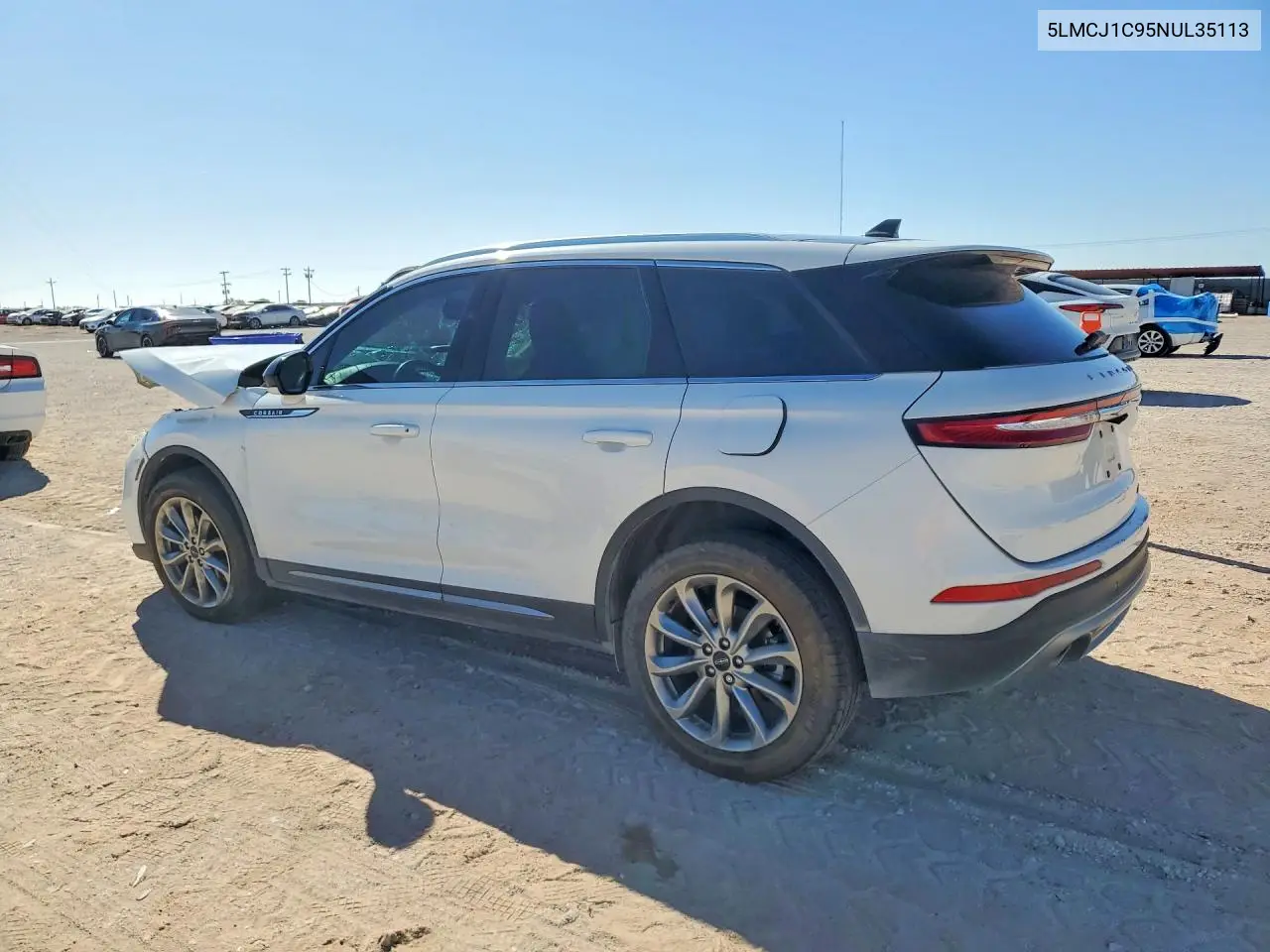 2022 Lincoln Corsair VIN: 5LMCJ1C95NUL35113 Lot: 50177526