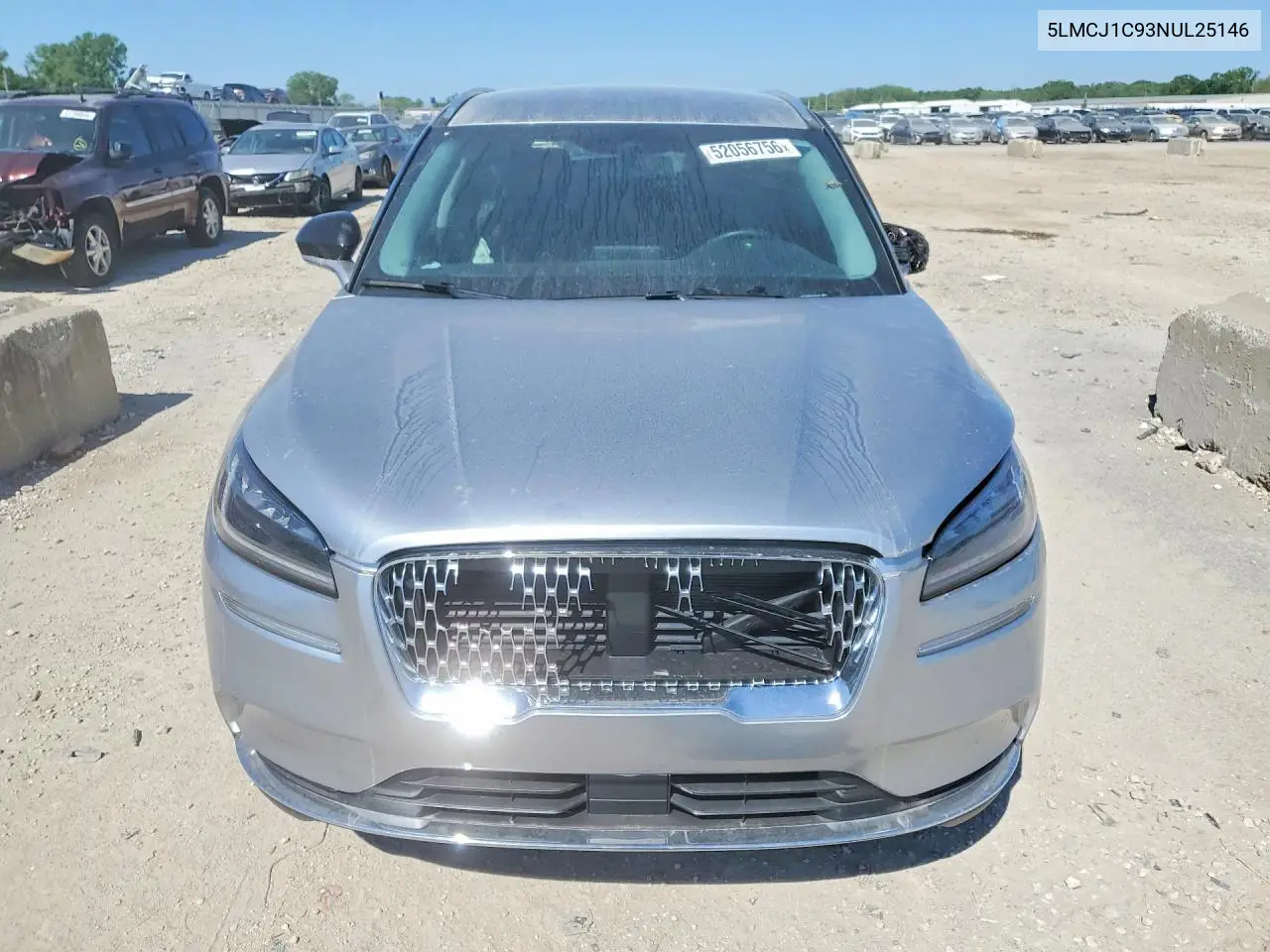 2022 Lincoln Corsair VIN: 5LMCJ1C93NUL25146 Lot: 52056756