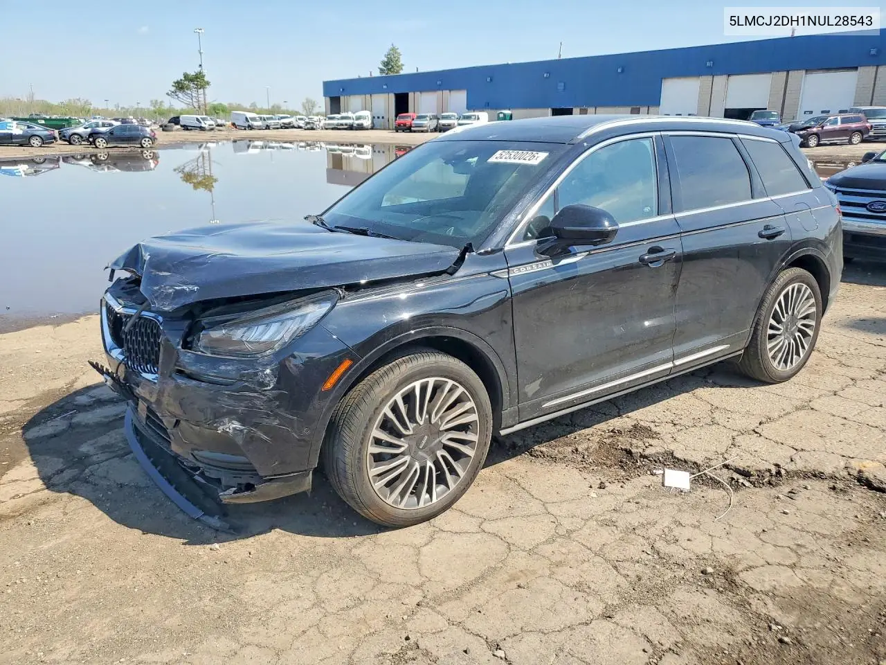 2022 Lincoln Corsair Reserve VIN: 5LMCJ2DH1NUL28543 Lot: 52530026