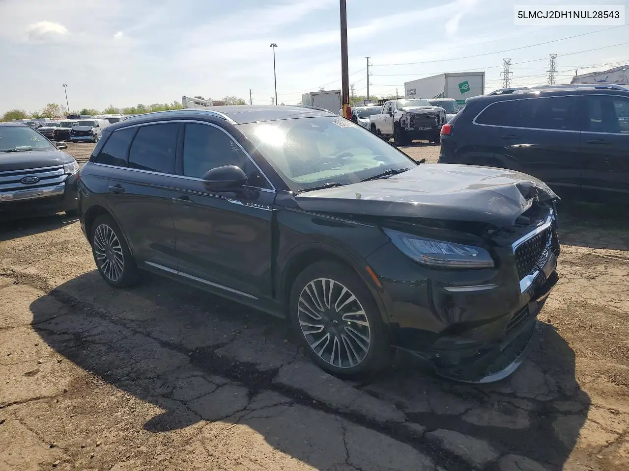 2022 Lincoln Corsair Reserve VIN: 5LMCJ2DH1NUL28543 Lot: 52530026