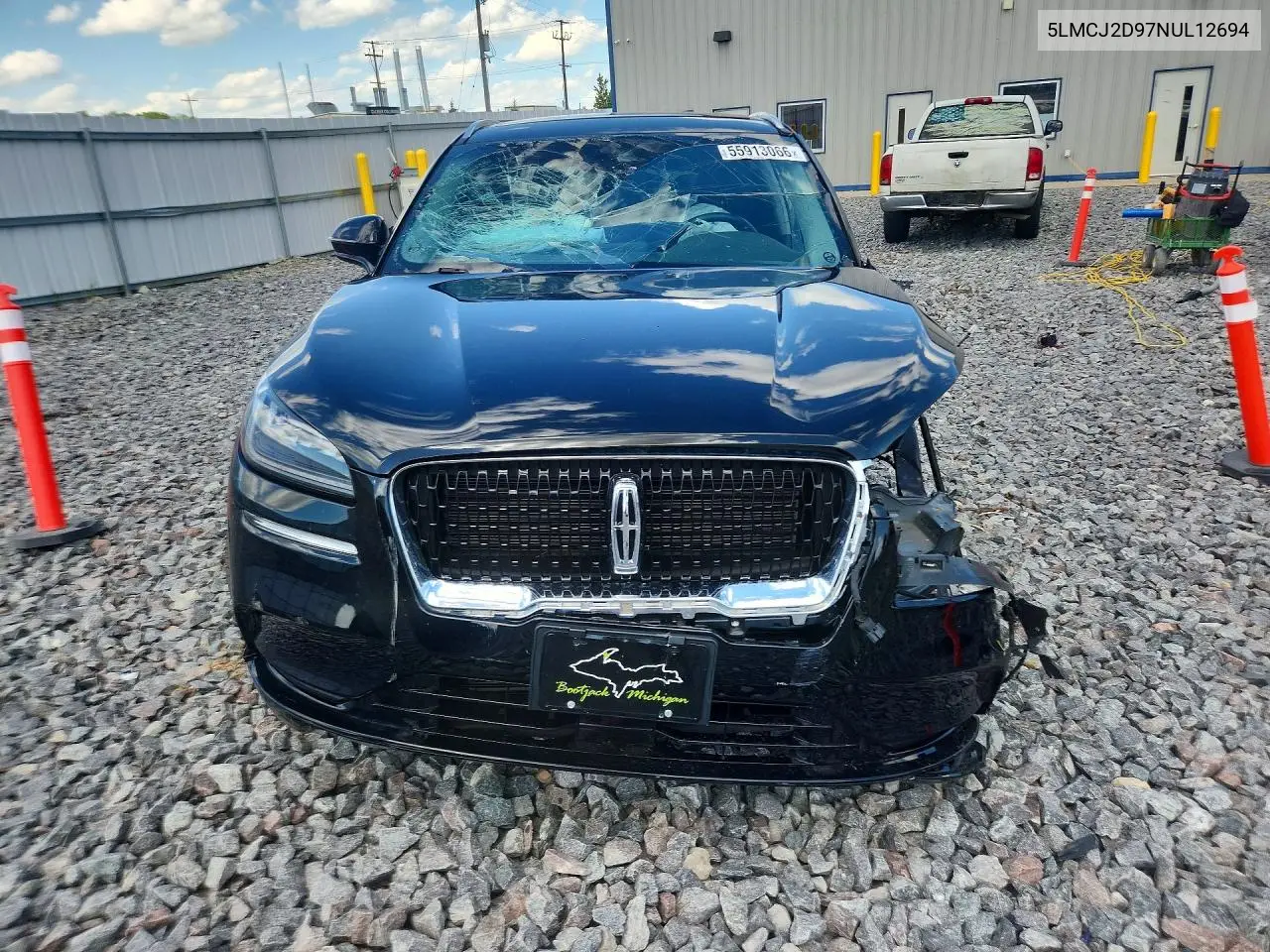 2022 Lincoln Corsair Reserve VIN: 5LMCJ2D97NUL12694 Lot: 55913066