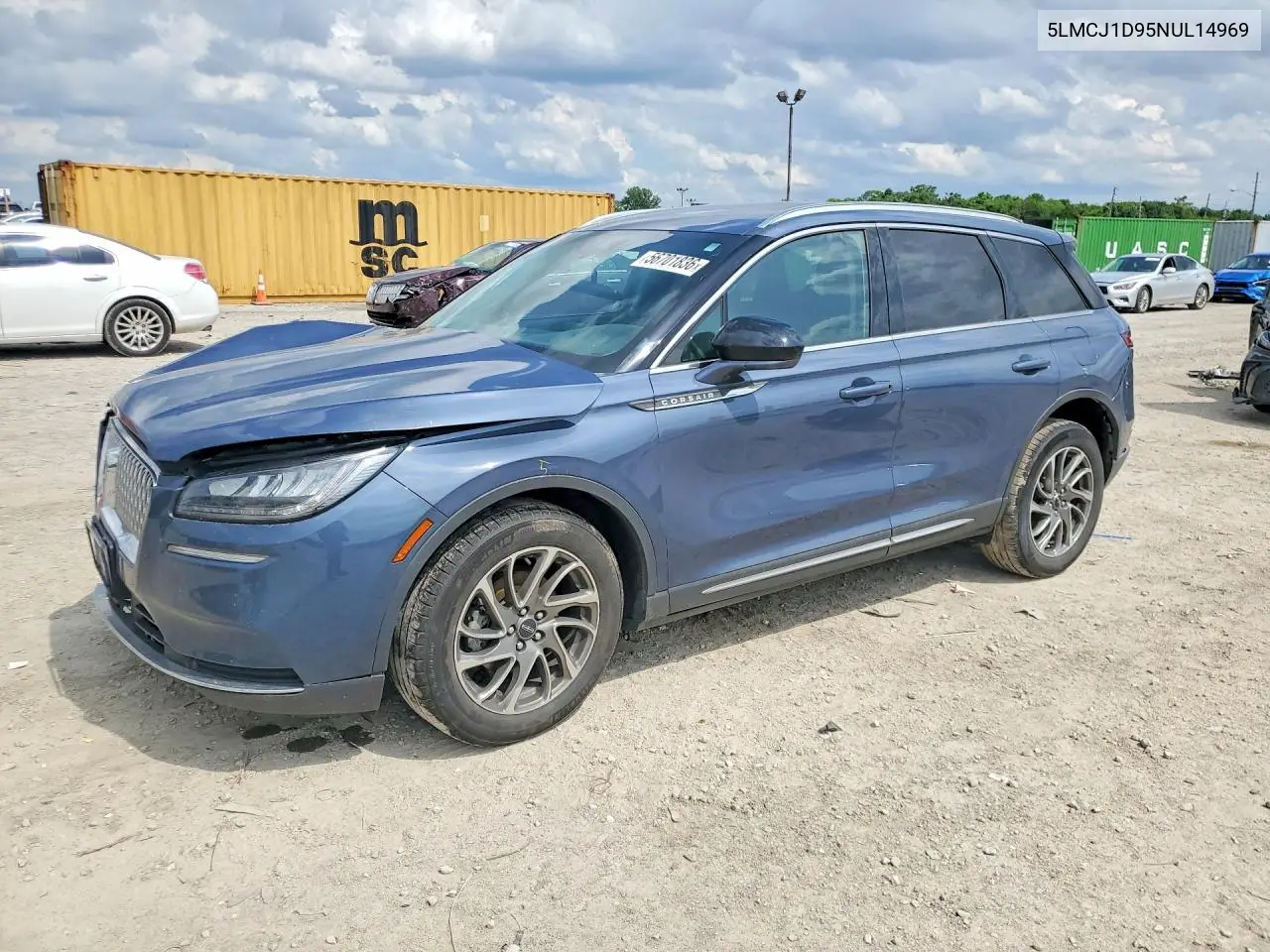 2022 Lincoln Corsair VIN: 5LMCJ1D95NUL14969 Lot: 56701836